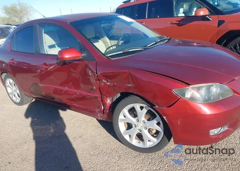 2008 Mazda Mazda3 I Touring Value from USA, damaged, VIN JM1BK32F081174923